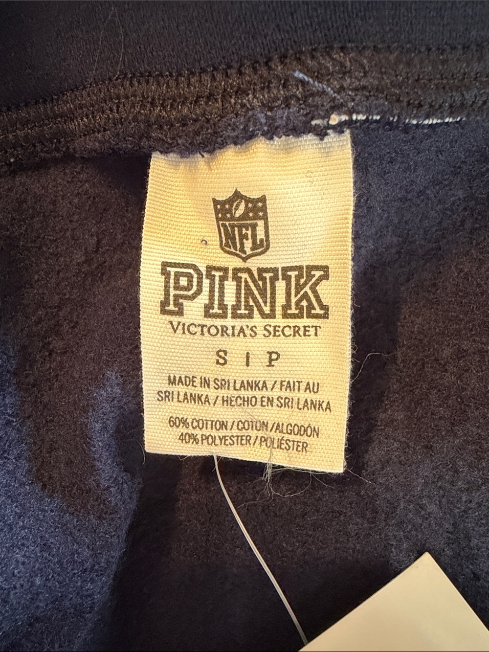 Victoria's Secret Navy Blue Wide-Leg Lounge Pants with Dallas Cowboys Graphic - Picture 2 of 9